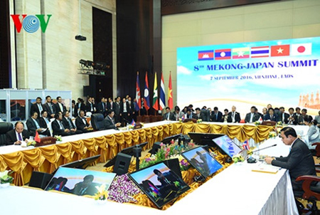 Toàn cảnh Hội nghị Cấp cao Mekong - Nhật Bản lần thứ 8.
